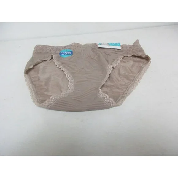 Vanity Fair Women's Flattering Lace Brief 13280 Toasted Almond Size 6/M New!!! - Picture 1 of 2